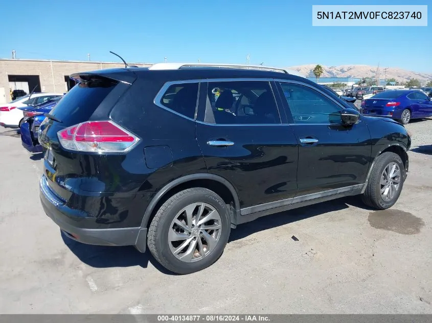 5N1AT2MV0FC823740 2015 Nissan Rogue Sl