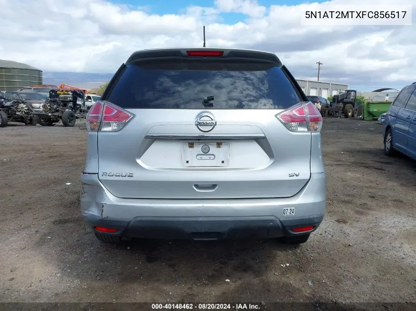 5N1AT2MTXFC856517 2015 Nissan Rogue Sv