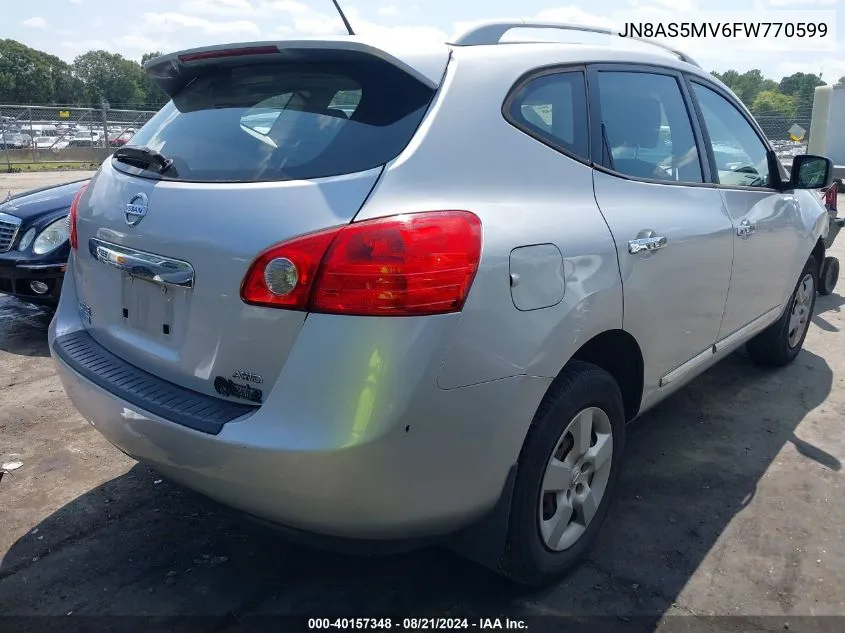 JN8AS5MV6FW770599 2015 Nissan Rogue Select S