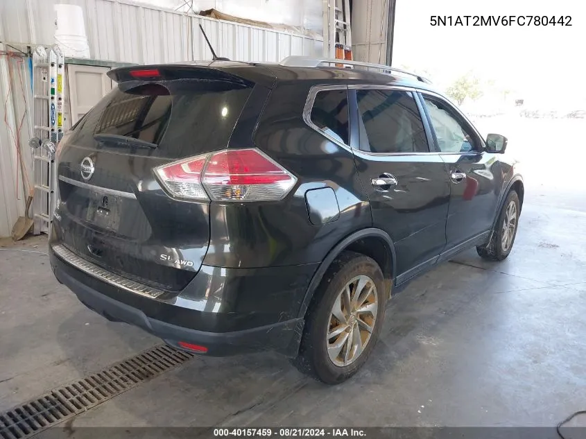 5N1AT2MV6FC780442 2015 Nissan Rogue Sl