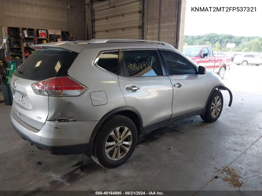 KNMAT2MT2FP537321 2015 Nissan Rogue S/Sl/Sv