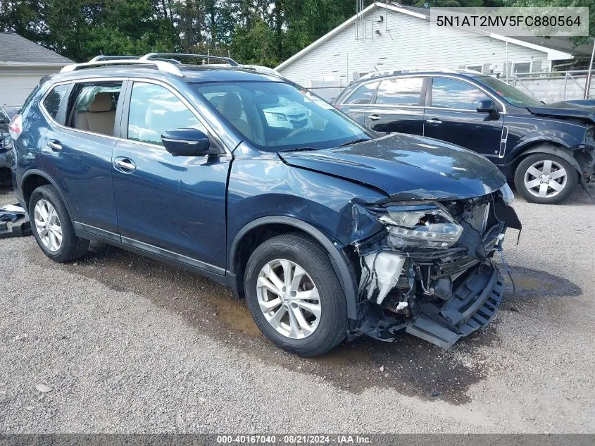 5N1AT2MV5FC880564 2015 Nissan Rogue Sv