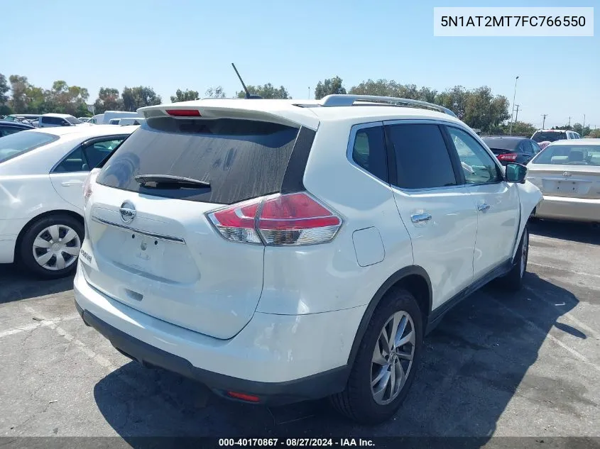 5N1AT2MT7FC766550 2015 Nissan Rogue Sl