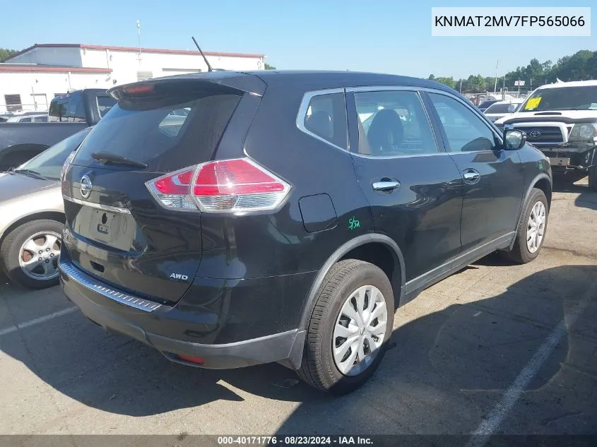 KNMAT2MV7FP565066 2015 Nissan Rogue S