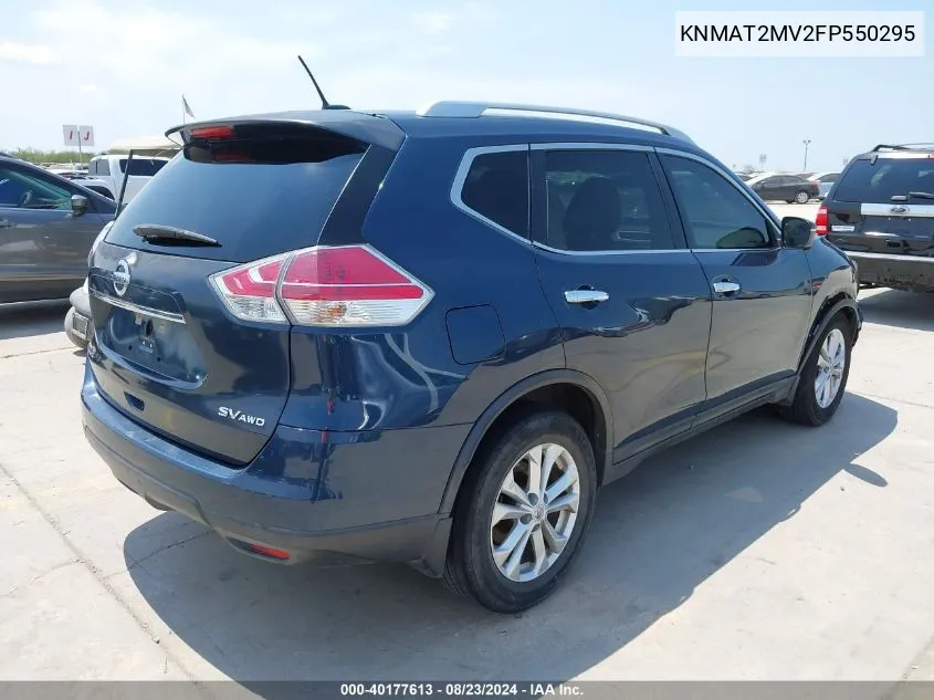 KNMAT2MV2FP550295 2015 Nissan Rogue Sv