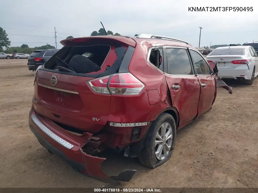 KNMAT2MT3FP590495 2015 Nissan Rogue Sv