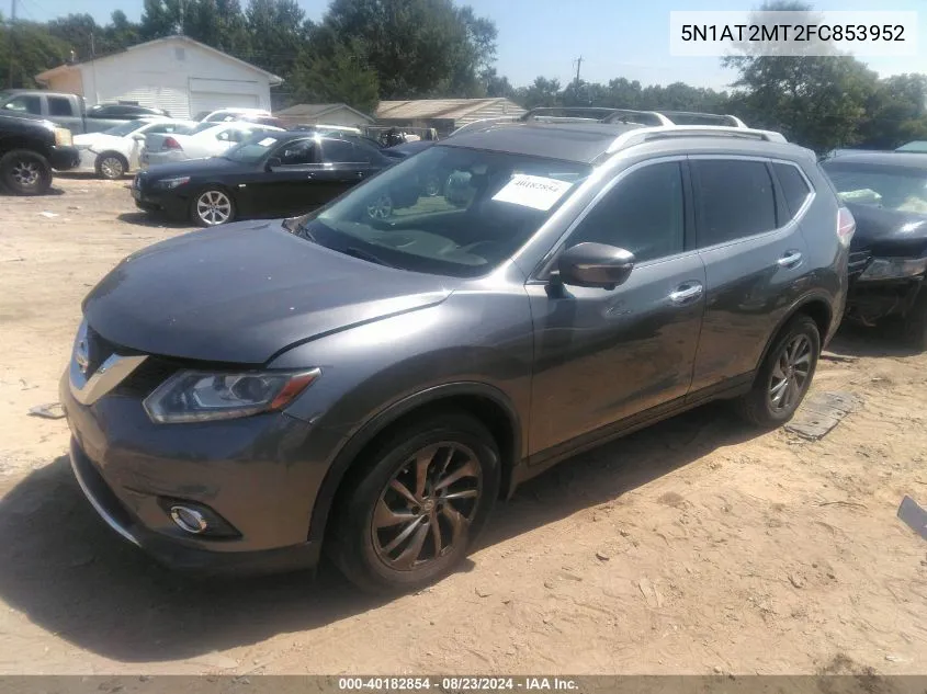 5N1AT2MT2FC853952 2015 Nissan Rogue Sl