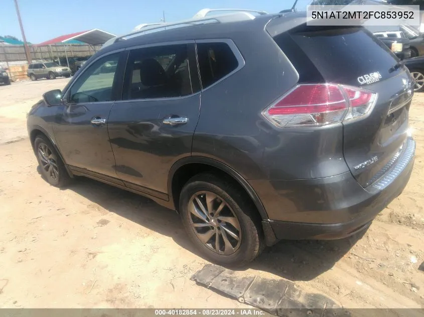 5N1AT2MT2FC853952 2015 Nissan Rogue Sl