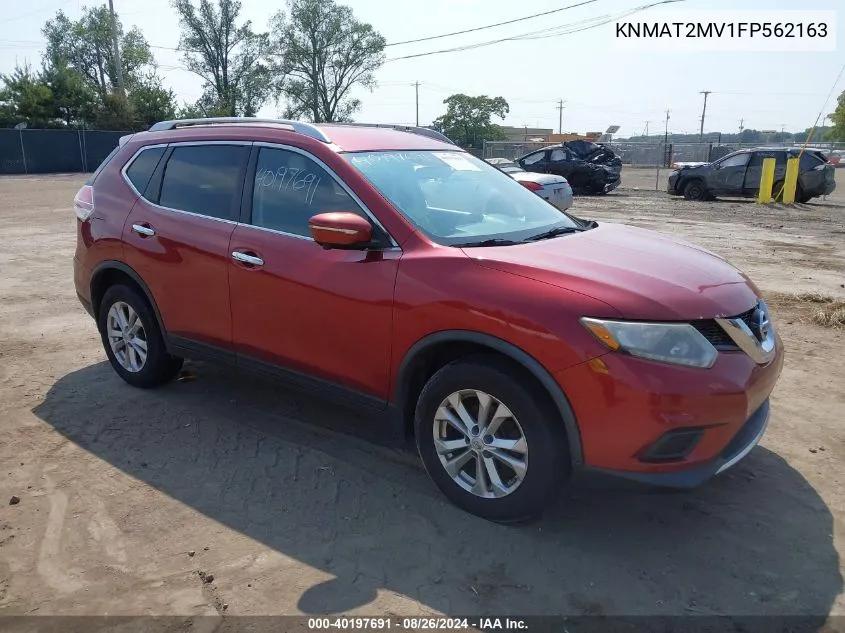 2015 Nissan Rogue Sv VIN: KNMAT2MV1FP562163 Lot: 40197691