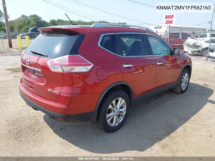 KNMAT2MV1FP562163 2015 Nissan Rogue Sv