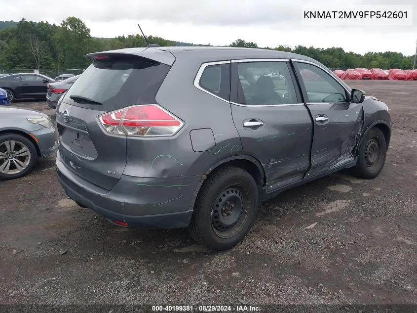 KNMAT2MV9FP542601 2015 Nissan Rogue S