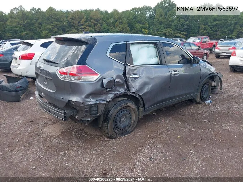 KNMAT2MV6FP563597 2015 Nissan Rogue S