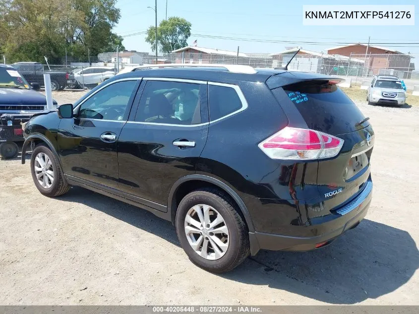 2015 Nissan Rogue Sv VIN: KNMAT2MTXFP541276 Lot: 40205448