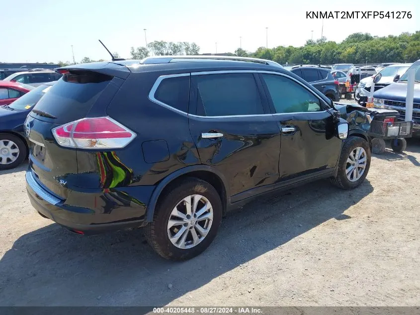 KNMAT2MTXFP541276 2015 Nissan Rogue Sv