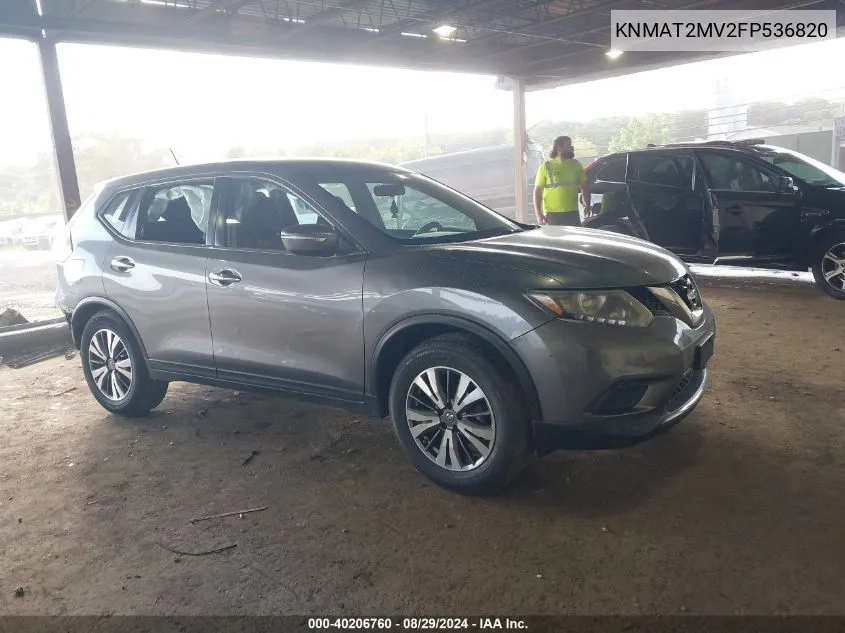 KNMAT2MV2FP536820 2015 Nissan Rogue S