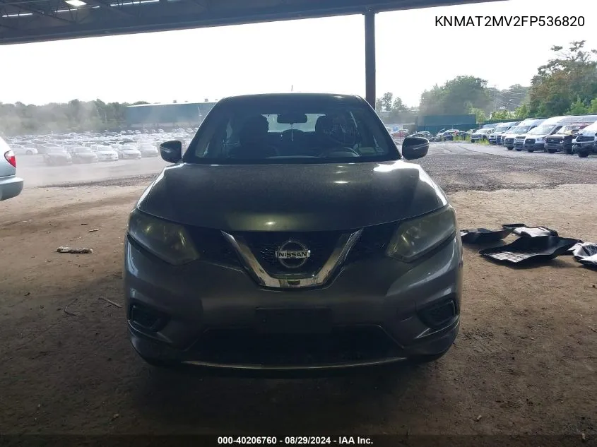 KNMAT2MV2FP536820 2015 Nissan Rogue S