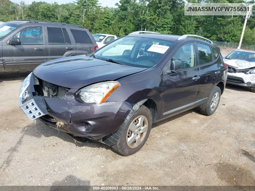 JN8AS5MV0FW755631 2015 Nissan Rogue Select S