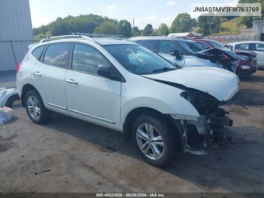 2015 Nissan Rogue Select S VIN: JN8AS5MV3FW763769 Lot: 40223520