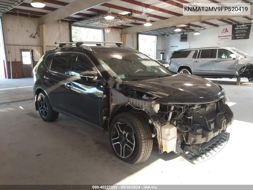 KNMAT2MV9FP520419 2015 Nissan Rogue Sv