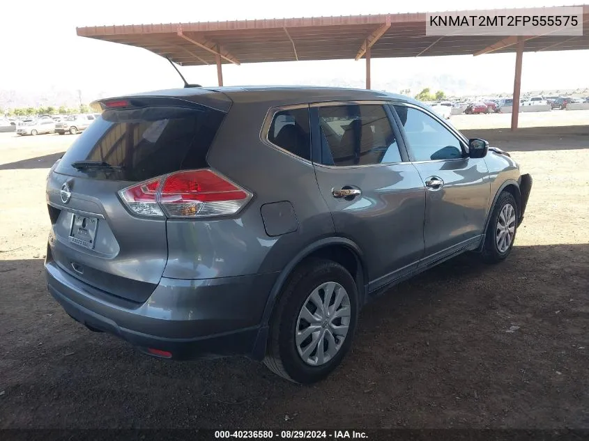 KNMAT2MT2FP555575 2015 Nissan Rogue S