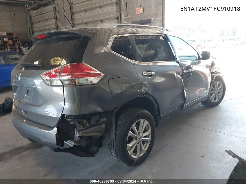 5N1AT2MV1FC910918 2015 Nissan Rogue Sv