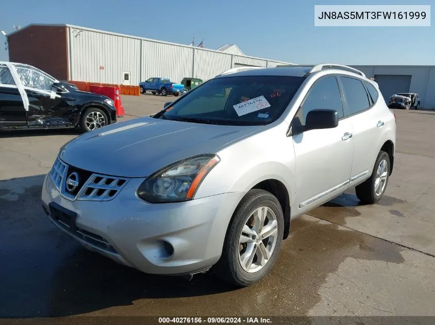 2015 Nissan Rogue Select S VIN: JN8AS5MT3FW161999 Lot: 40276156