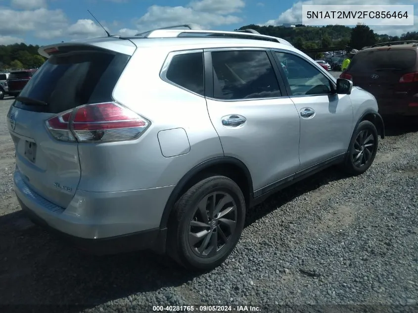 2015 Nissan Rogue Sl VIN: 5N1AT2MV2FC856464 Lot: 40281765