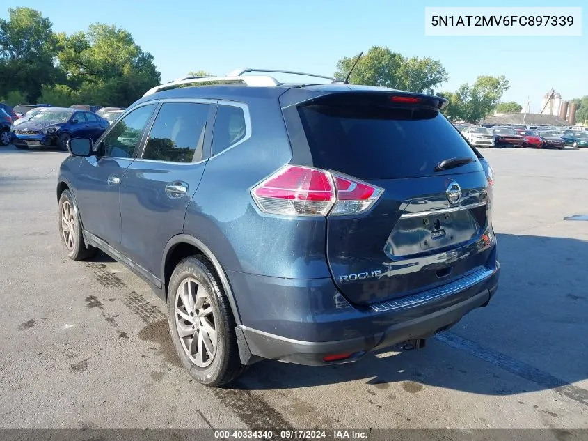 5N1AT2MV6FC897339 2015 Nissan Rogue Sl