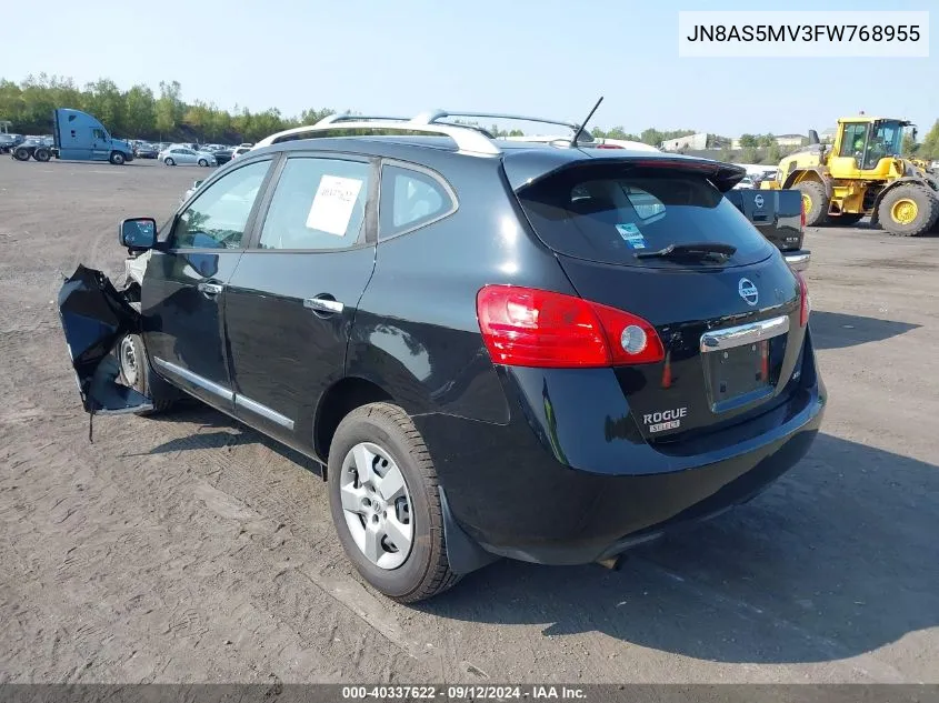 JN8AS5MV3FW768955 2015 Nissan Rogue Select S