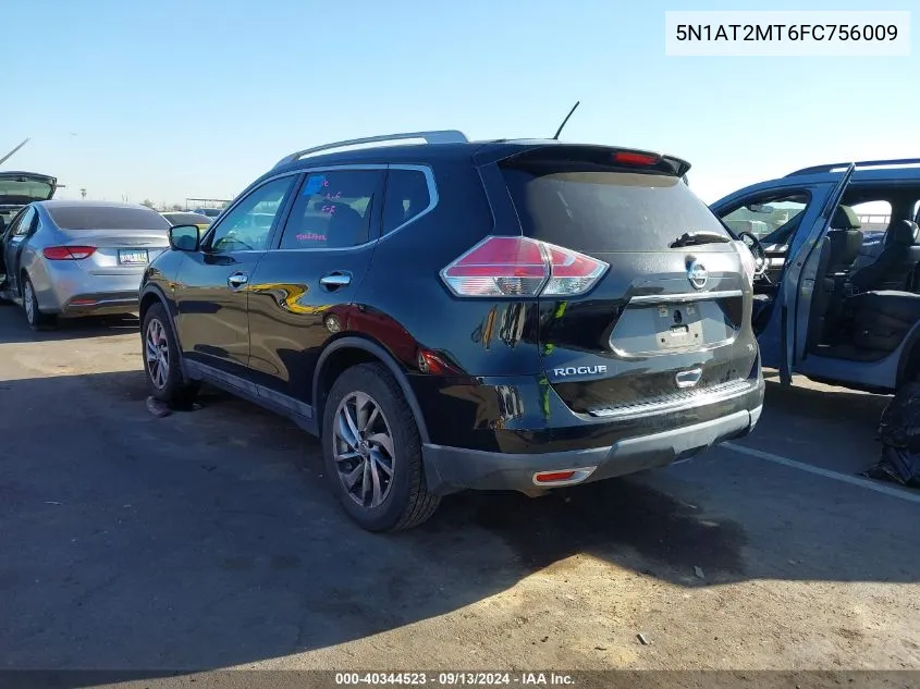 5N1AT2MT6FC756009 2015 Nissan Rogue Sl