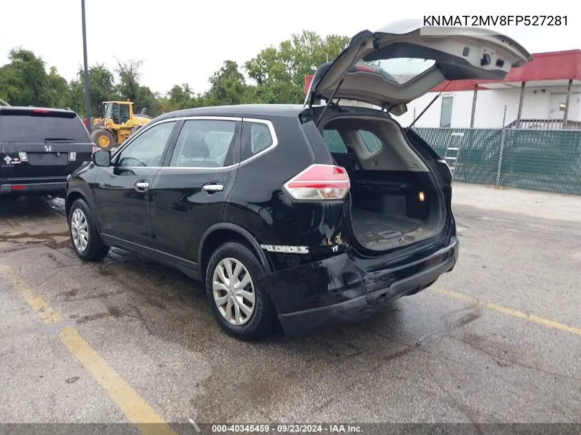 2015 Nissan Rogue S VIN: KNMAT2MV8FP527281 Lot: 40345459