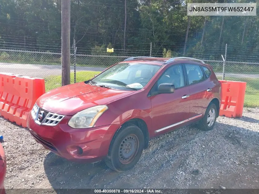 2015 Nissan Rogue Select S VIN: JN8AS5MT9FW652447 Lot: 40350878