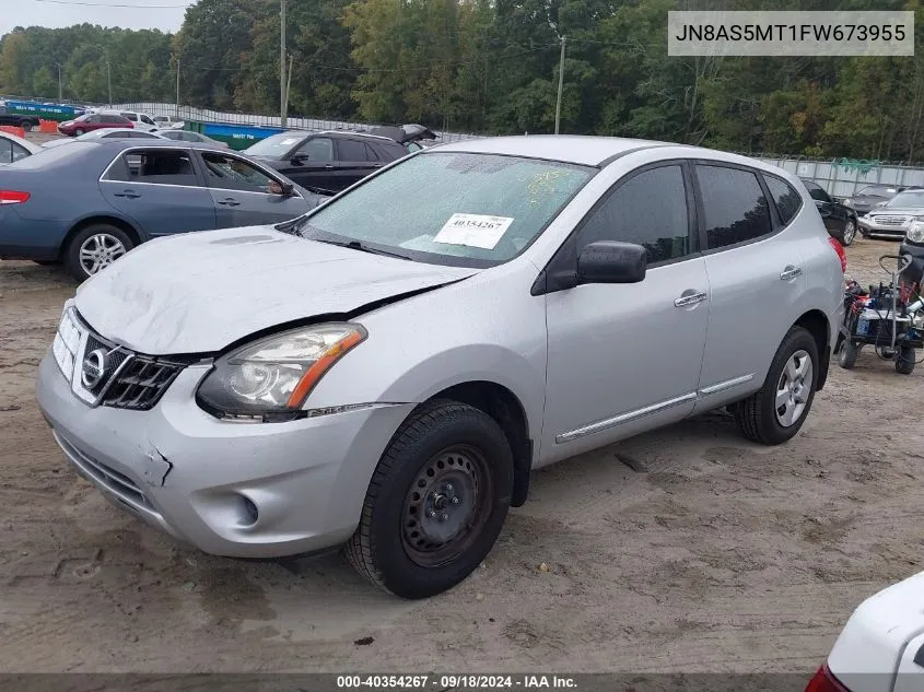 JN8AS5MT1FW673955 2015 Nissan Rogue Select S