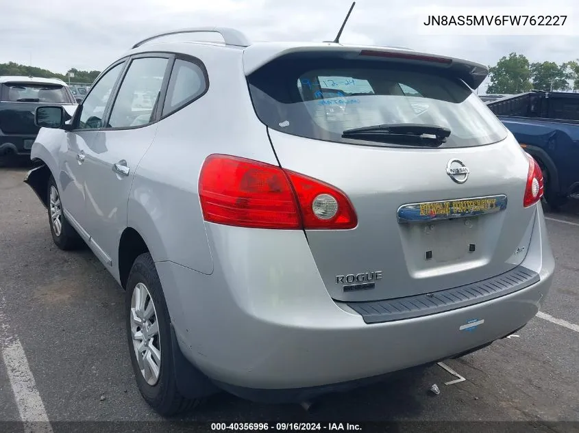 JN8AS5MV6FW762227 2015 Nissan Rogue Select S