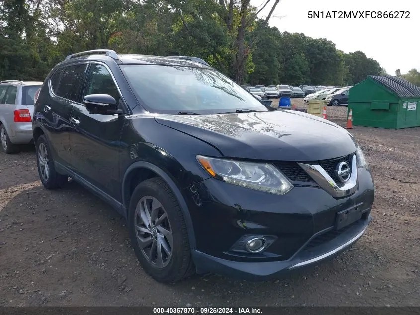 2015 Nissan Rogue Sl VIN: 5N1AT2MVXFC866272 Lot: 40357870