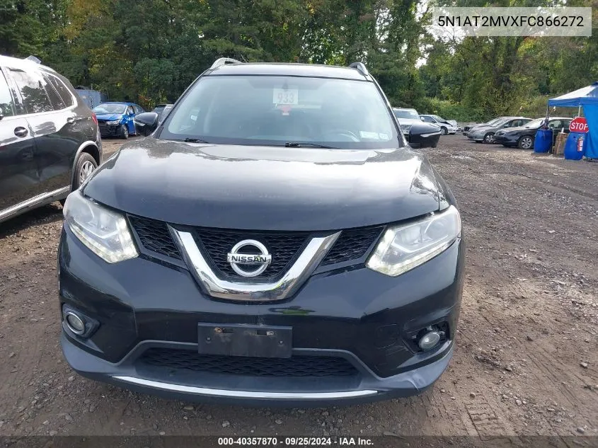 2015 Nissan Rogue Sl VIN: 5N1AT2MVXFC866272 Lot: 40357870