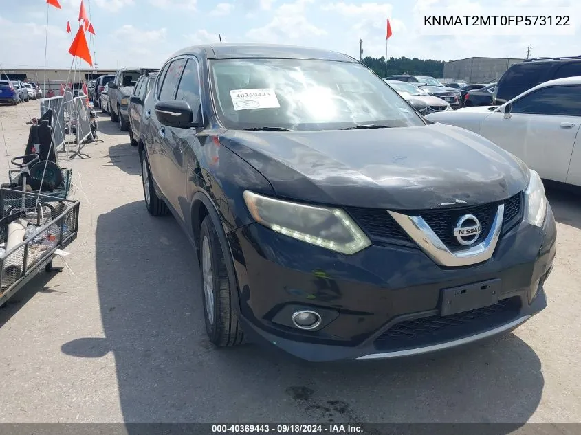 KNMAT2MT0FP573122 2015 Nissan Rogue S