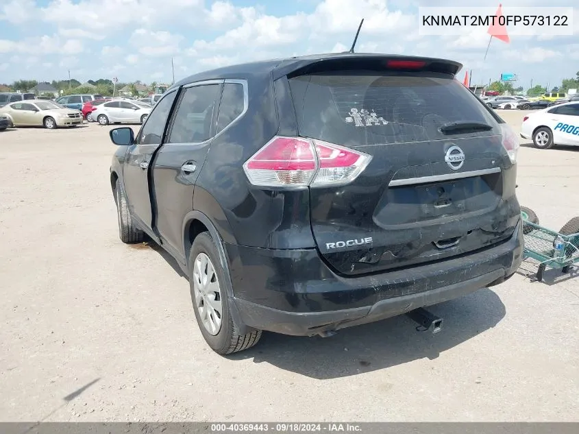 KNMAT2MT0FP573122 2015 Nissan Rogue S