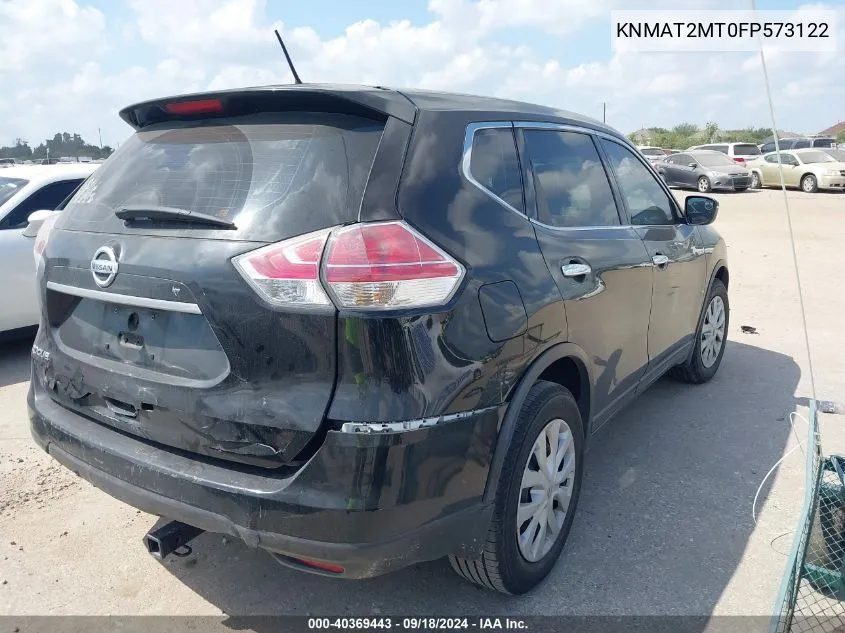 KNMAT2MT0FP573122 2015 Nissan Rogue S