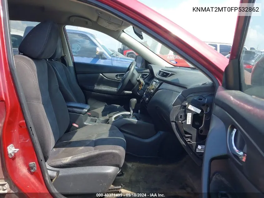 KNMAT2MT0FP532862 2015 Nissan Rogue Sv