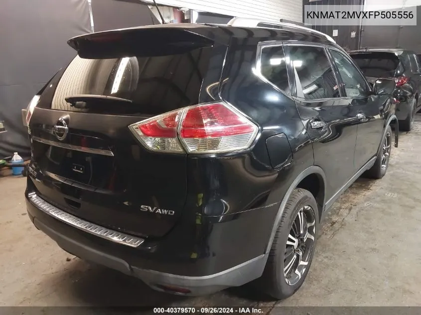 KNMAT2MVXFP505556 2015 Nissan Rogue Sv