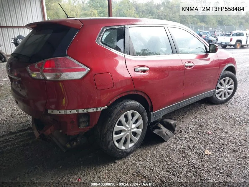 KNMAT2MT3FP558484 2015 Nissan Rogue S/Sl/Sv