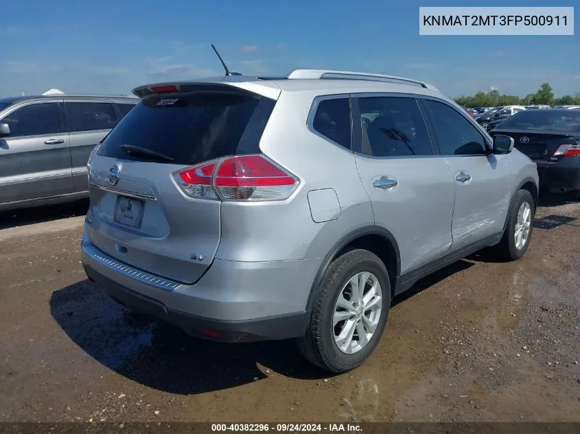 KNMAT2MT3FP500911 2015 Nissan Rogue Sv