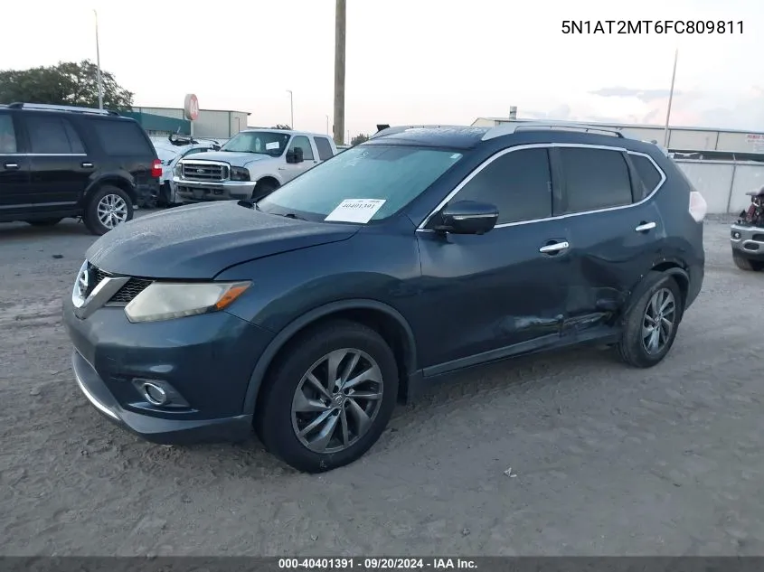 5N1AT2MT6FC809811 2015 Nissan Rogue Sl