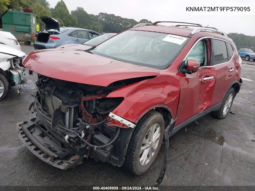 KNMAT2MT9FP579095 2015 Nissan Rogue Sv