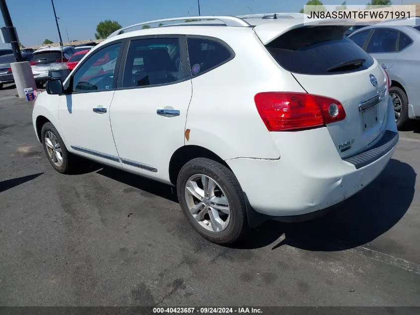 JN8AS5MT6FW671991 2015 Nissan Rogue Select S