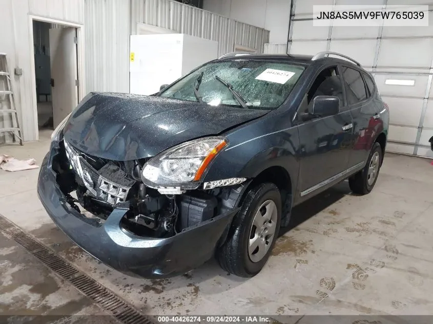 2015 Nissan Rogue Select S VIN: JN8AS5MV9FW765039 Lot: 40426274