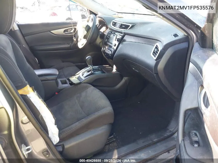 KNMAT2MV1FP535576 2015 Nissan Rogue Sv