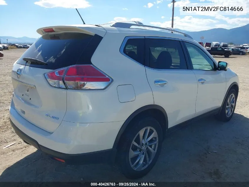 5N1AT2MV2FC814666 2015 Nissan Rogue Sl