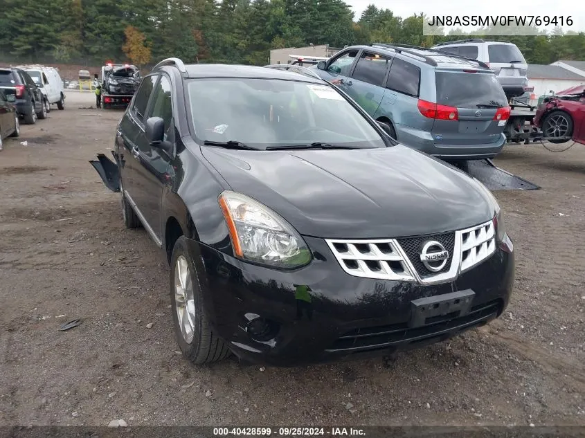 2015 Nissan Rogue Select S VIN: JN8AS5MV0FW769416 Lot: 40428599